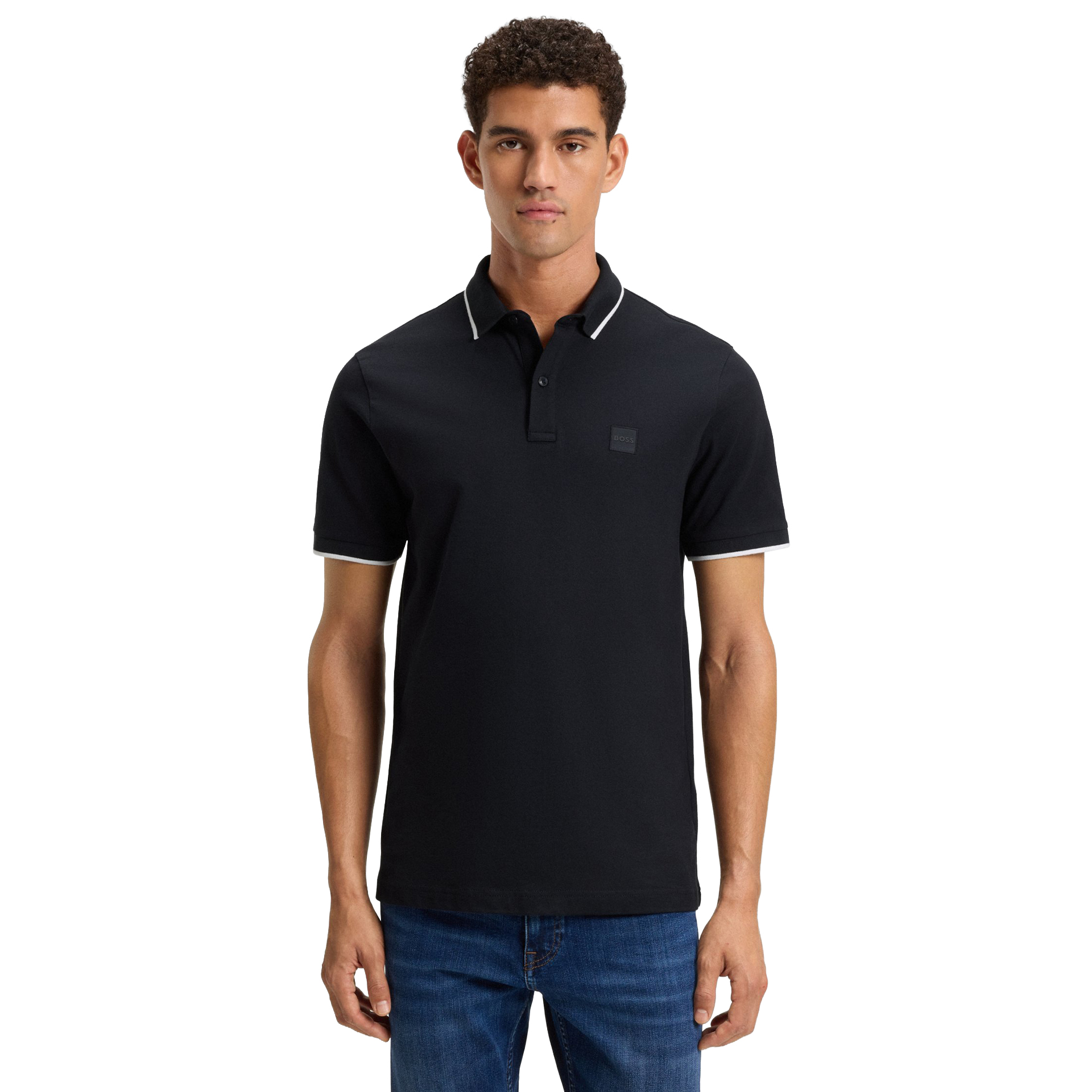 BOSS Polo Passertip Dark Blue