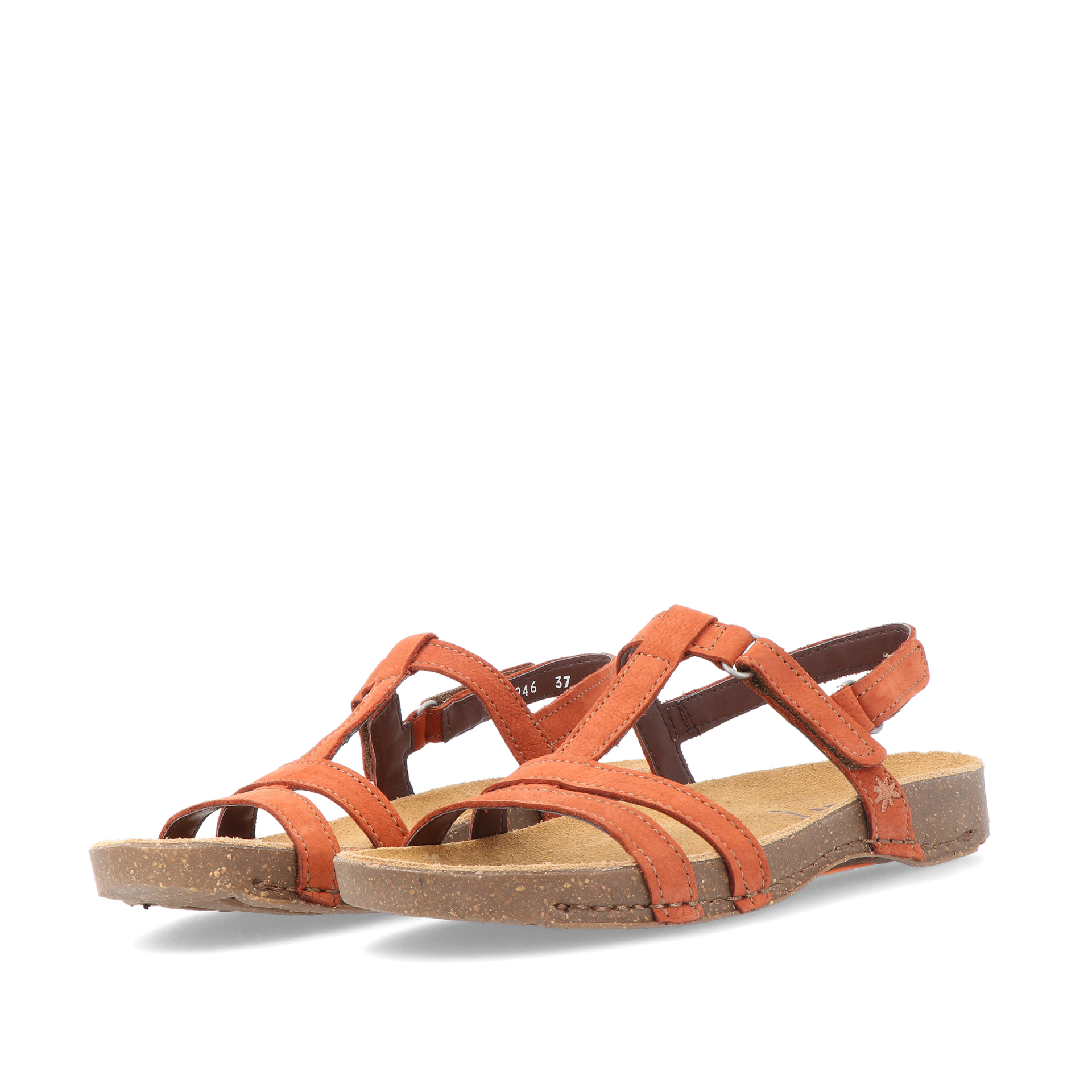 Art Nobuck I Breathe Dark Orange