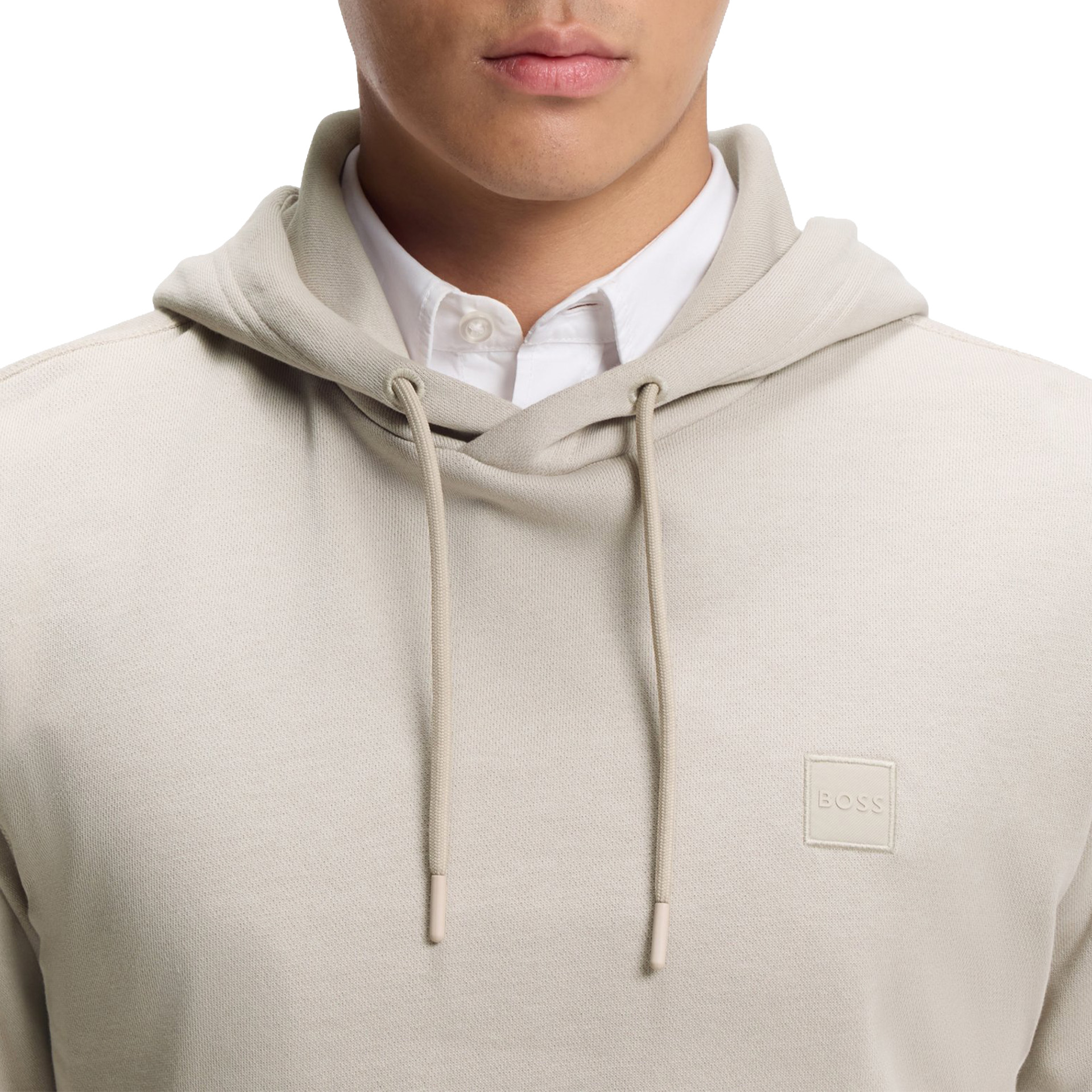 BOSS Sweat Wetalk Open Grey