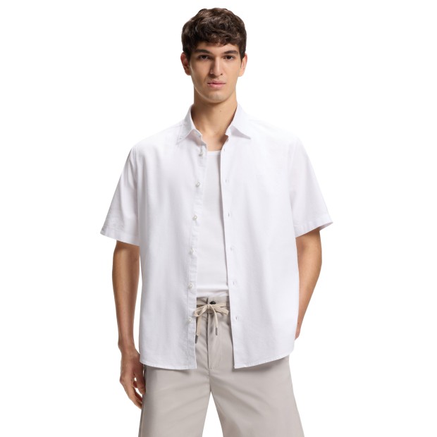 BOSS Camisa Rash White