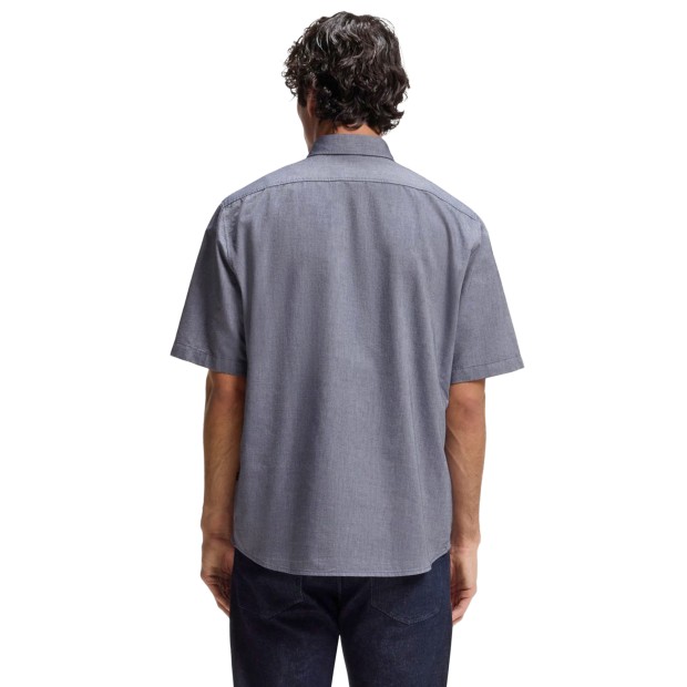 BOSS Camisa Rash Navy