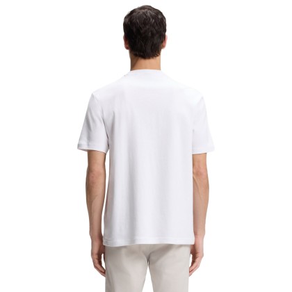 BOSS T-shirt Te Interlock White