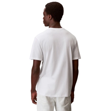 Calvin Klein T-shirt 30s Clssc Micro Mnlgo White