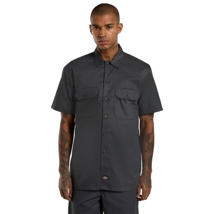 Dickies Camisa Work Rec Charcoal Grey