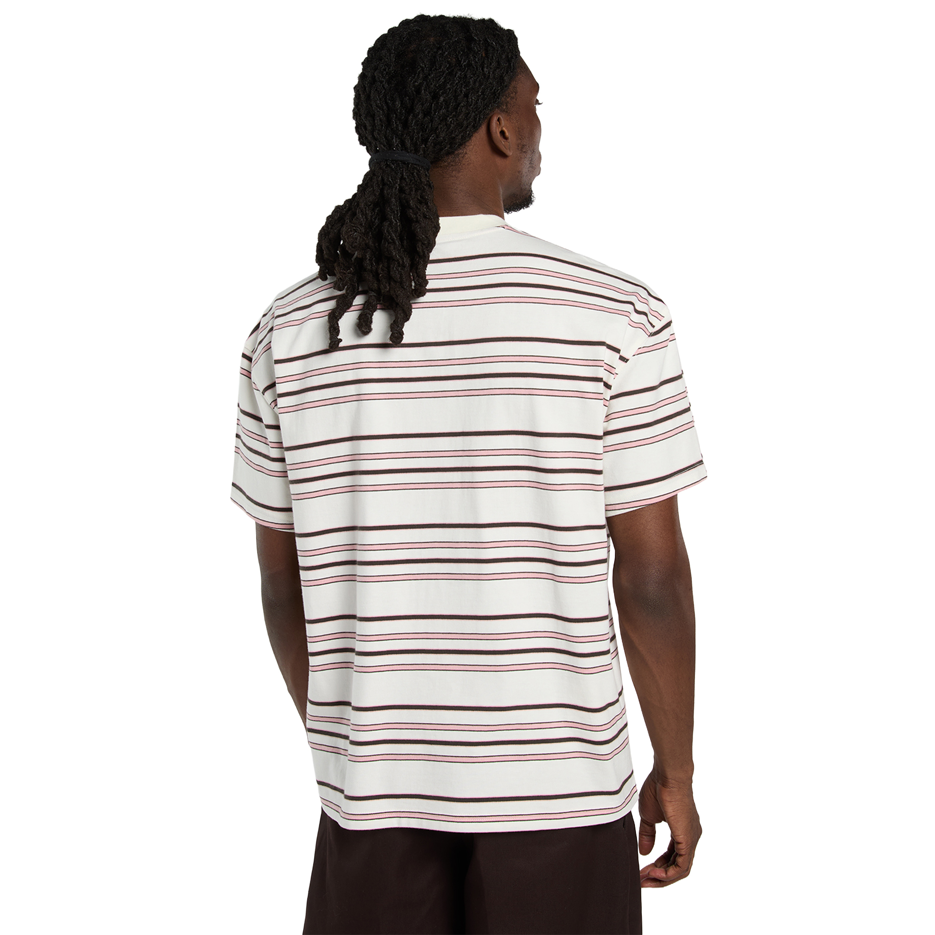 Dickies T-shirt East Liberty Stripe Egret