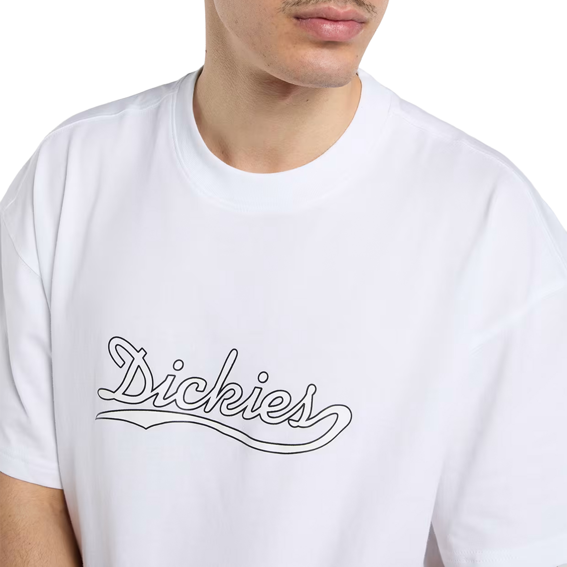 Dickies T-shirt Loose Wave White