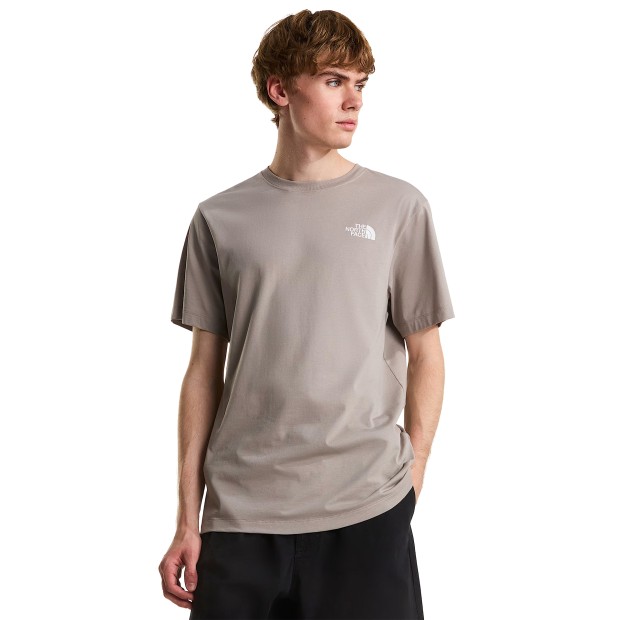 The North Face T-shirt M Evolution Box Nse Regular Stone Slab