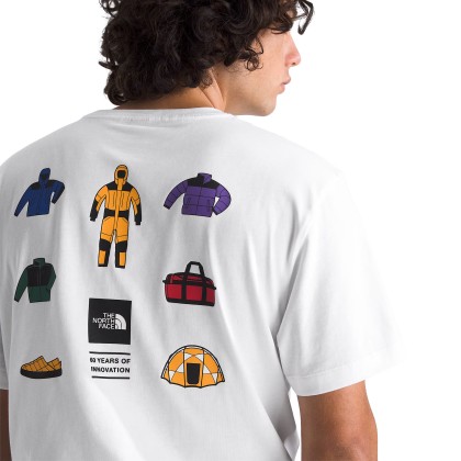 The North Face T-shirt M Icon Celebration Regular White The North Face T-shirt M Icon Celebration Regular White