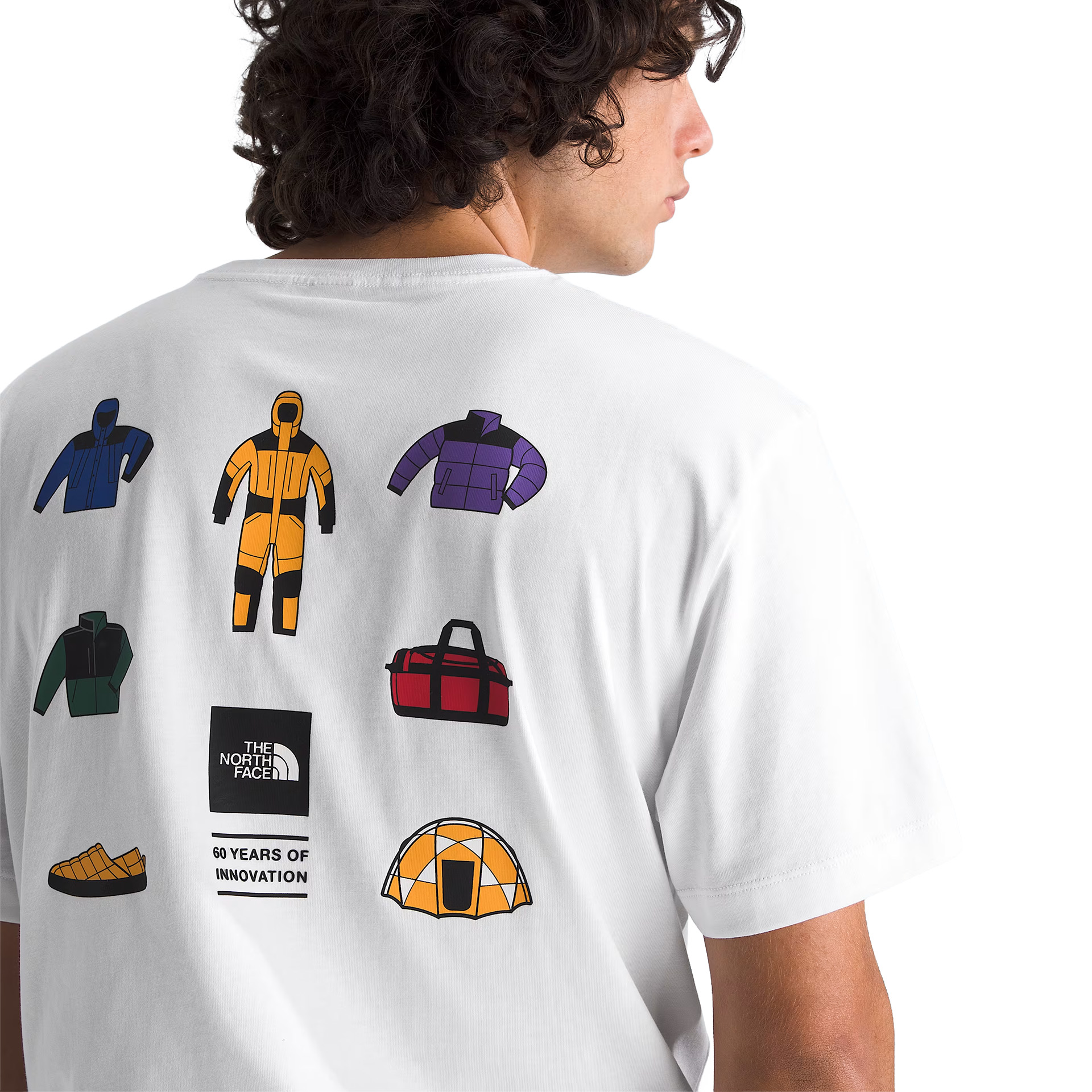 The North Face T-shirt M Icon Celebration Regular White