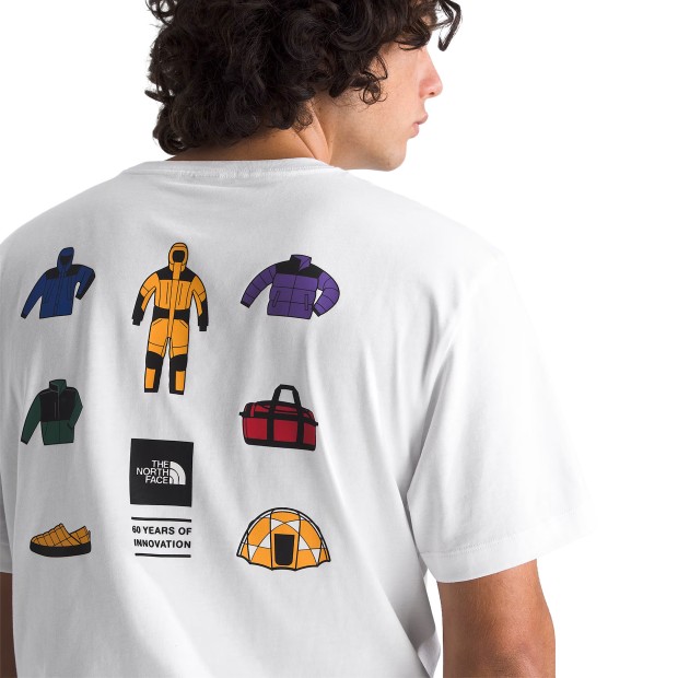 The North Face T-shirt M Icon Celebration Regular White