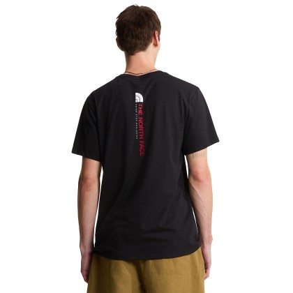 The North Face T-shirt M Vertical Regular Black The North Face T-shirt M Vertical Regular Black