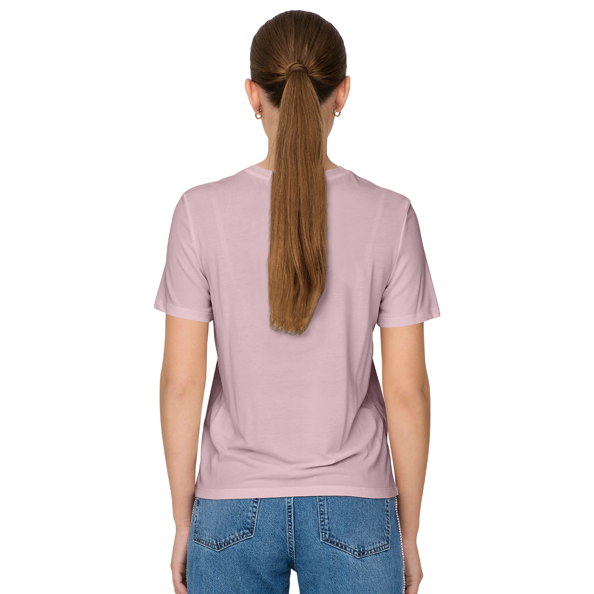 Only T-shirt Free Modal Atelier Pale Lilac La Douce