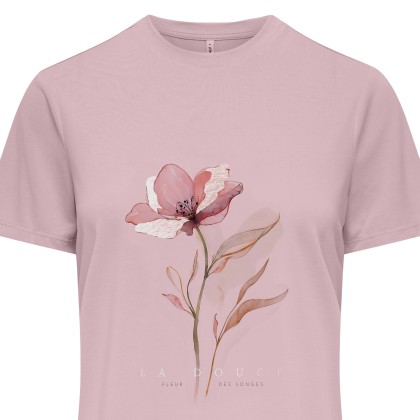 Only T-shirt Free Modal Atelier Pale Lilac La Douce Only T-shirt Free Modal Atelier Pale Lilac La Douce