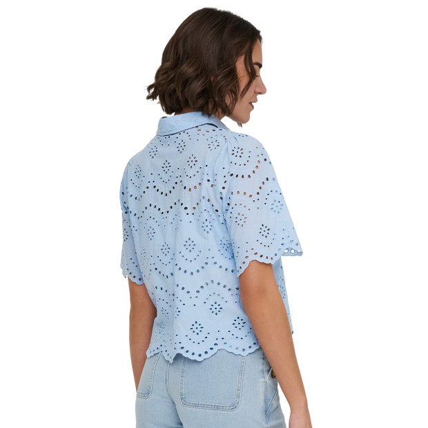 Only Camisa Valais Cashmere Blue