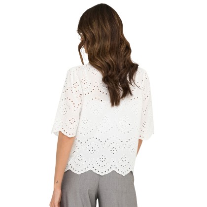 Only Camisa Valais Cloud Dancer