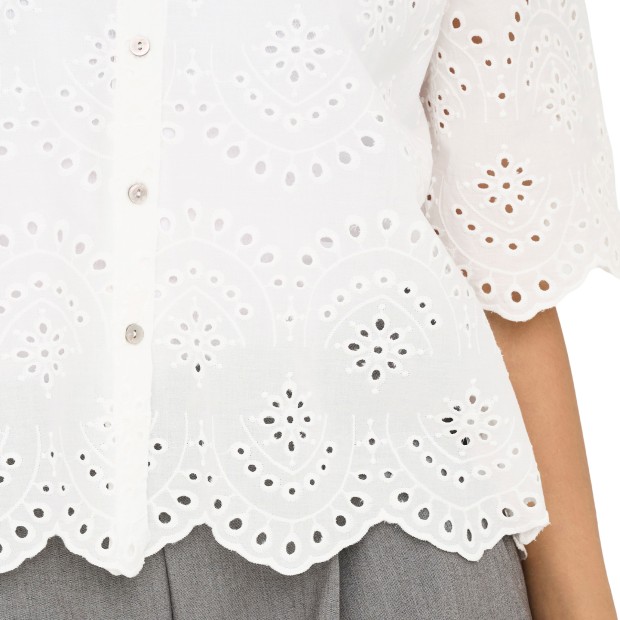 Only Camisa Valais Cloud Dancer