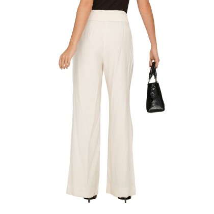Only Calça Tila Life Belt Wide Cloud Dancer Only Calça Tila Life Belt Wide Cloud Dancer