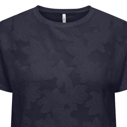 Only T-shirt Mirabella O-neck Lace Night Sky