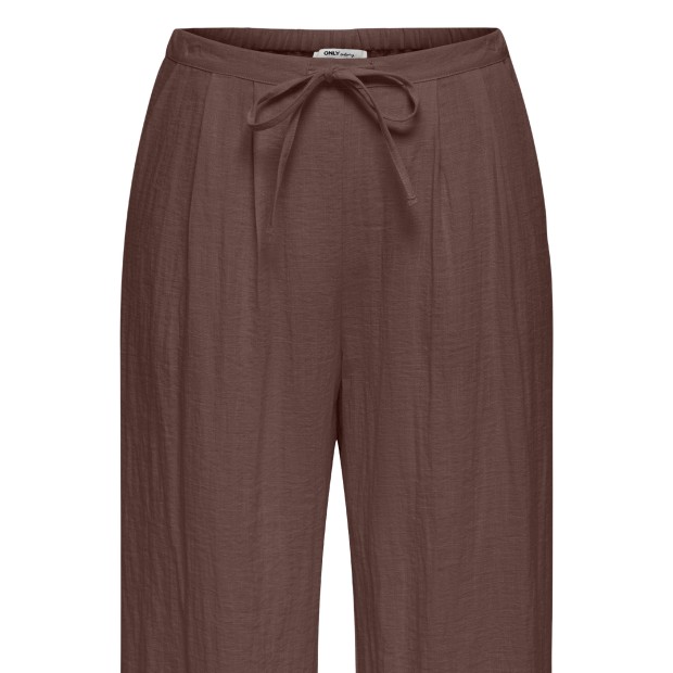 Only Calça Ita Linen Look Shopping Bag