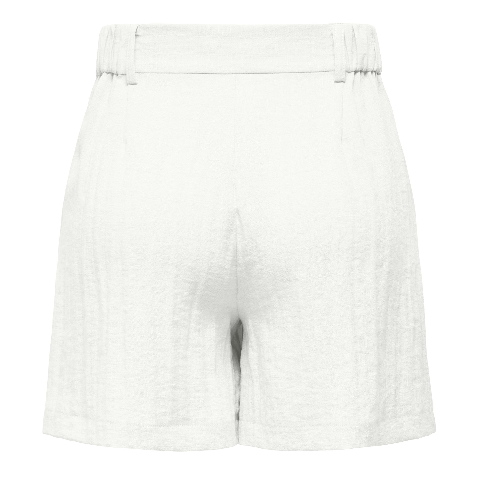 Only Calção Ita Hw Linen Look Bright White