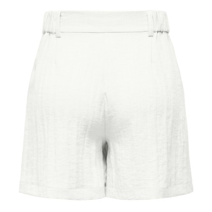 Only Calção Ita Hw Linen Look Bright White Only Calção Ita Hw Linen Look Bright White
