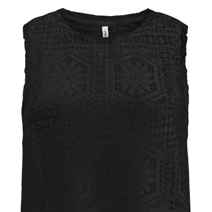 Only Top Lian Lace Tank Black Only Top Lian Lace Tank Black