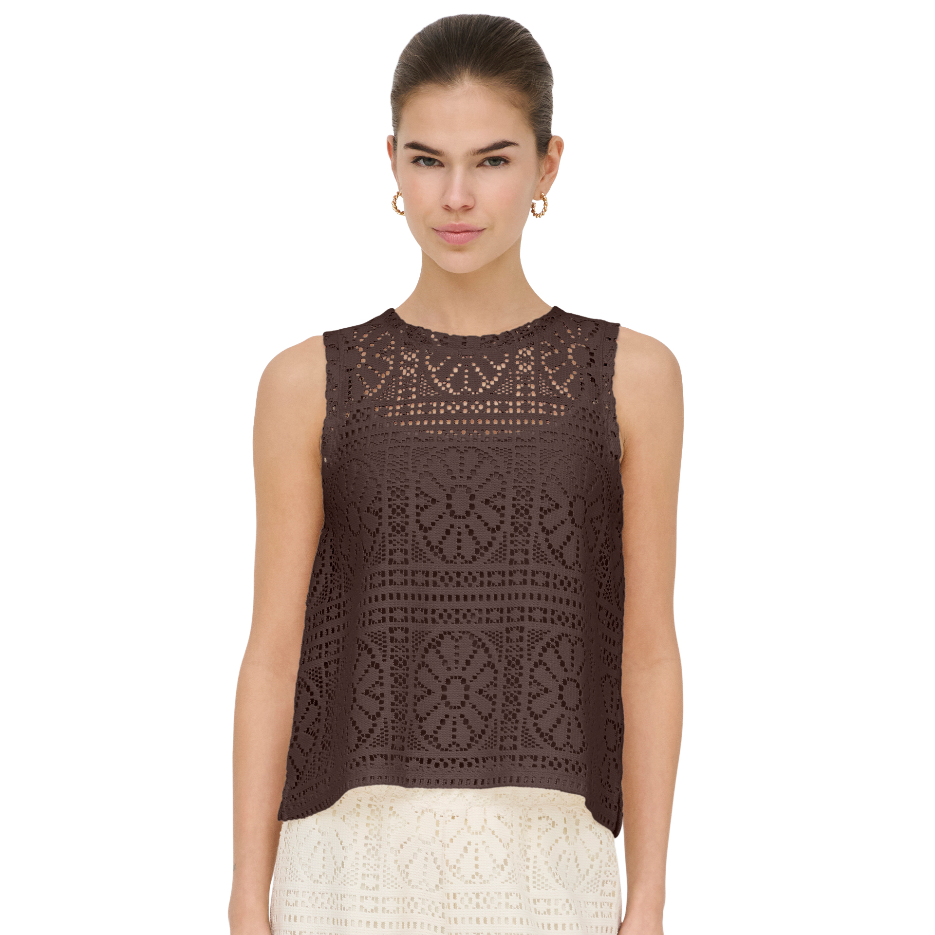 Only Top Lian Lace Tank Shopping Bag