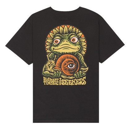Element T-shirt Timber The Frog Off Black