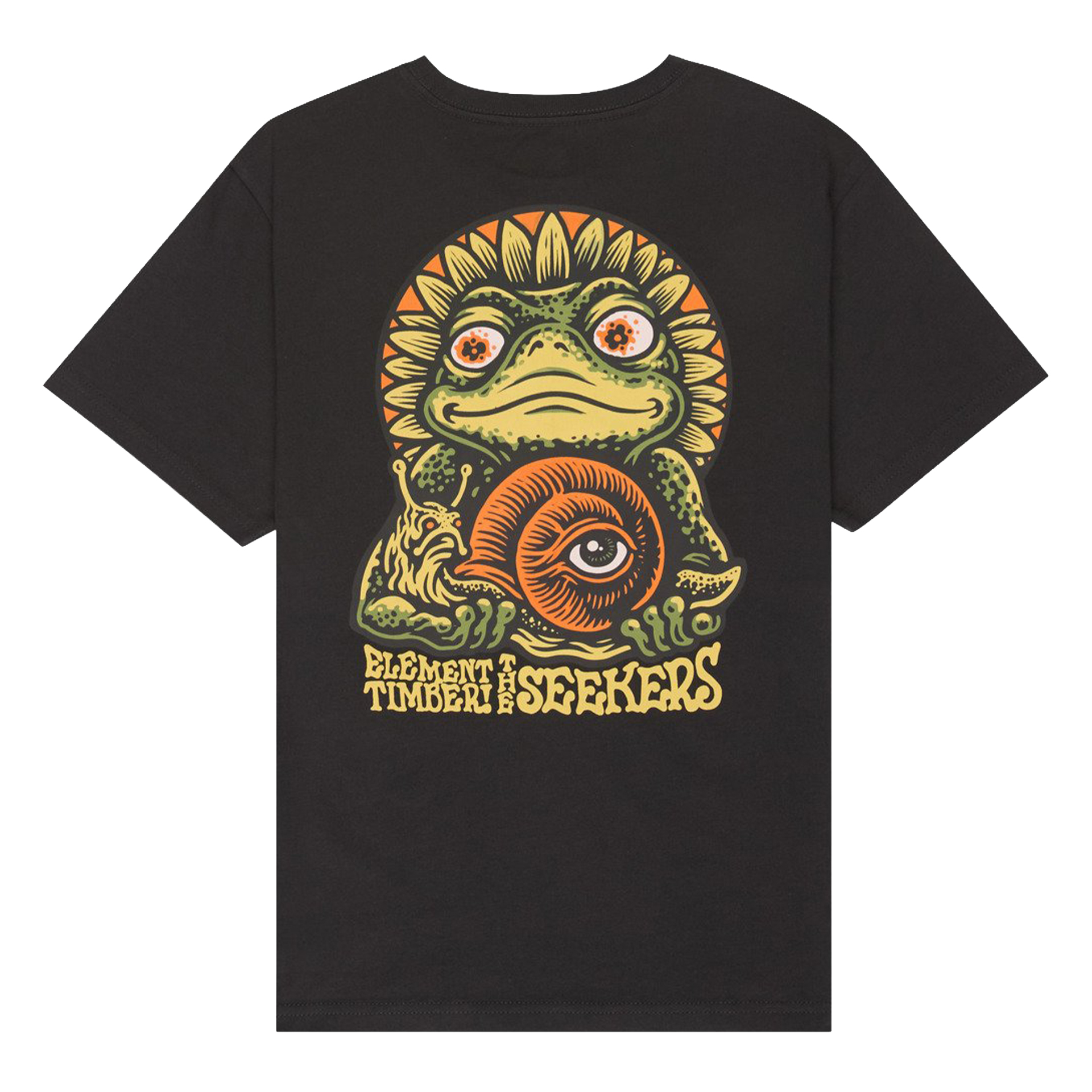 Element T-shirt Timber The Frog Off Black