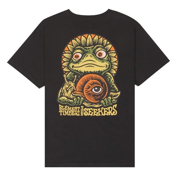 Element T-shirt Timber The Frog Off Black