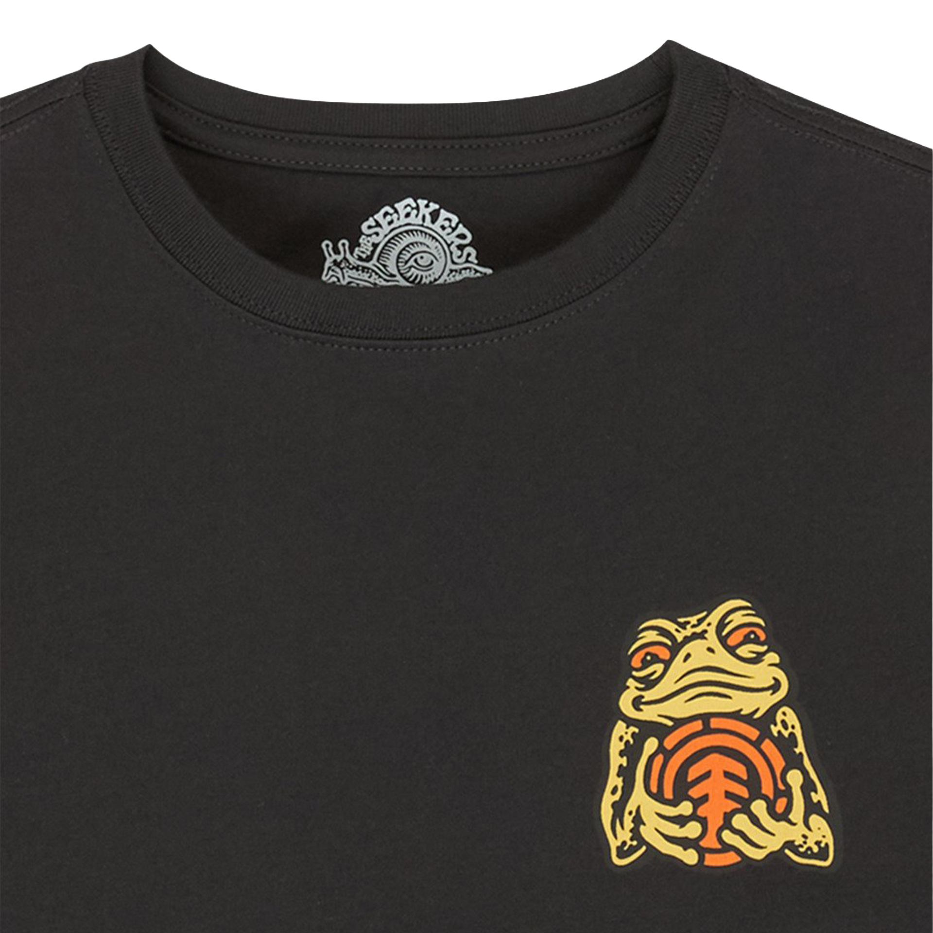 Element T-shirt Timber The Frog Off Black