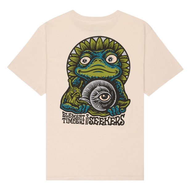 Element T-shirt Timber The Frog Oat Milk