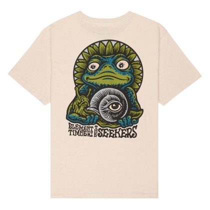 Element T-shirt Timber The Frog Oat Milk