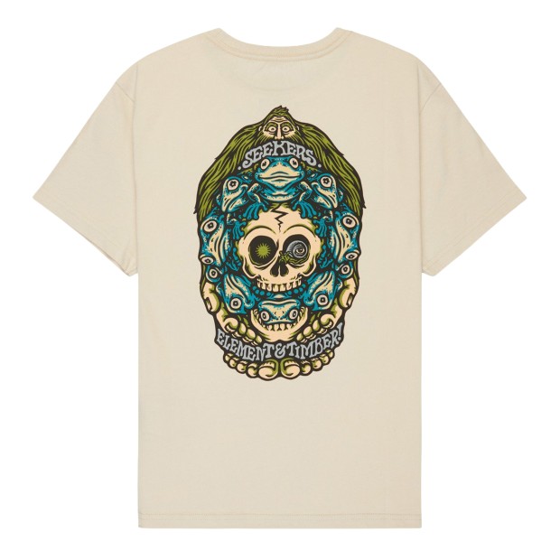 Element T-shirt Timber Orbit Oat Milk