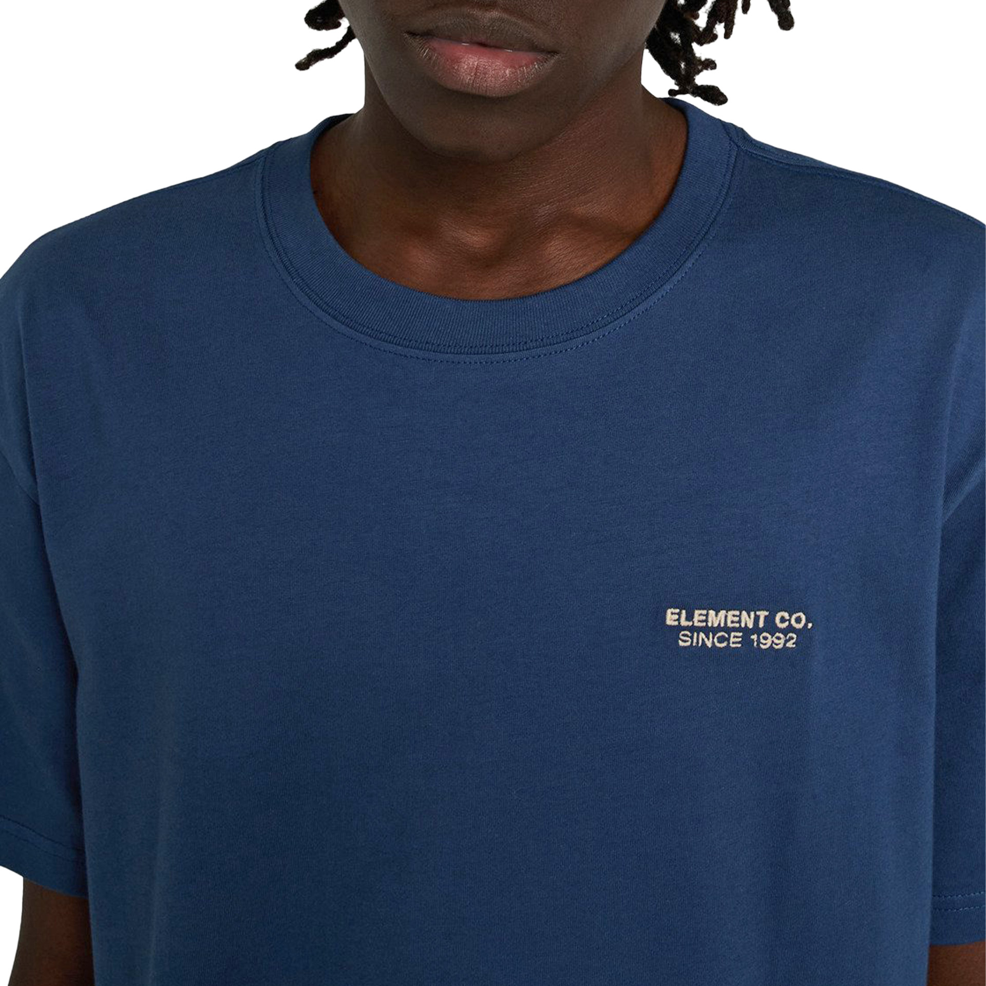 Element T-shirt Co Emb Dark Denim