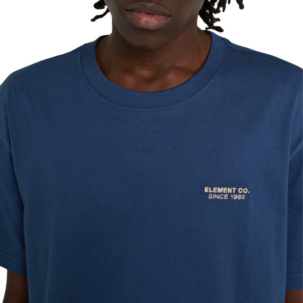 Element T-shirt Co Emb Dark Denim