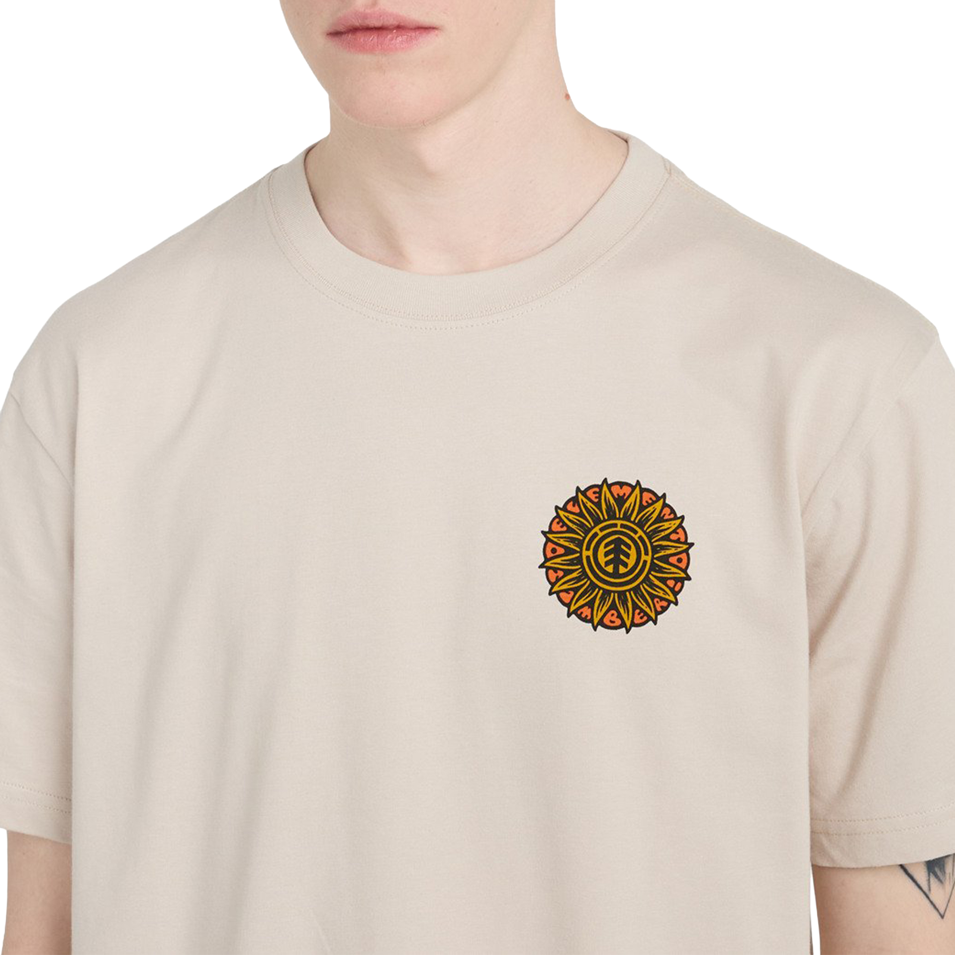 Element T-shirt Timber The Light Oat Milk