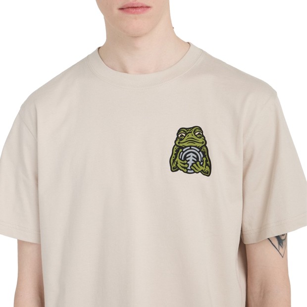 Element T-shirt Timber The Frog Oat Milk