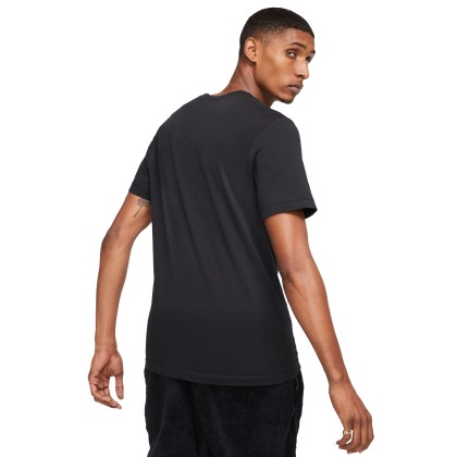 Nike T-shirt Sportswear Club Black/white Nike T-shirt Sportswear Club Black/white