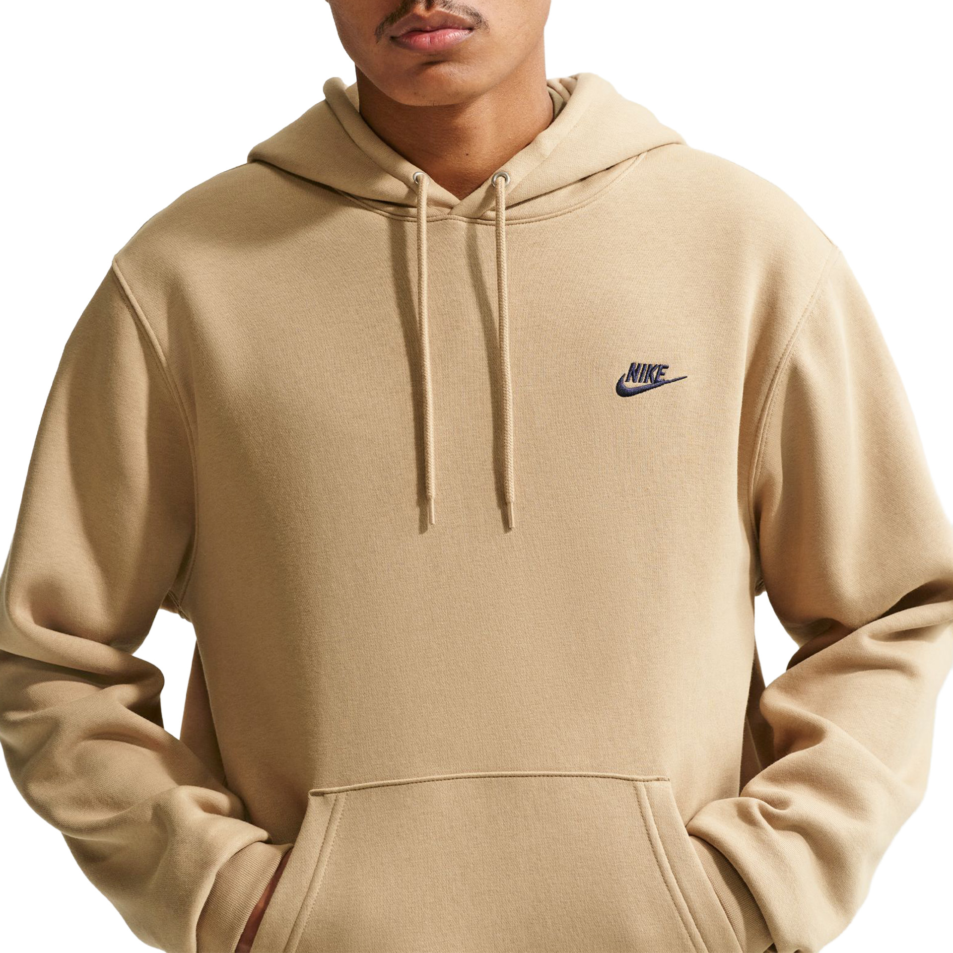 Nike Sweat Nike Club Parachute Beige/obsidian