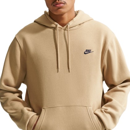 Nike Sweat Nike Club Parachute Beige/obsidian Nike Sweat Nike Club Parachute Beige/obsidian