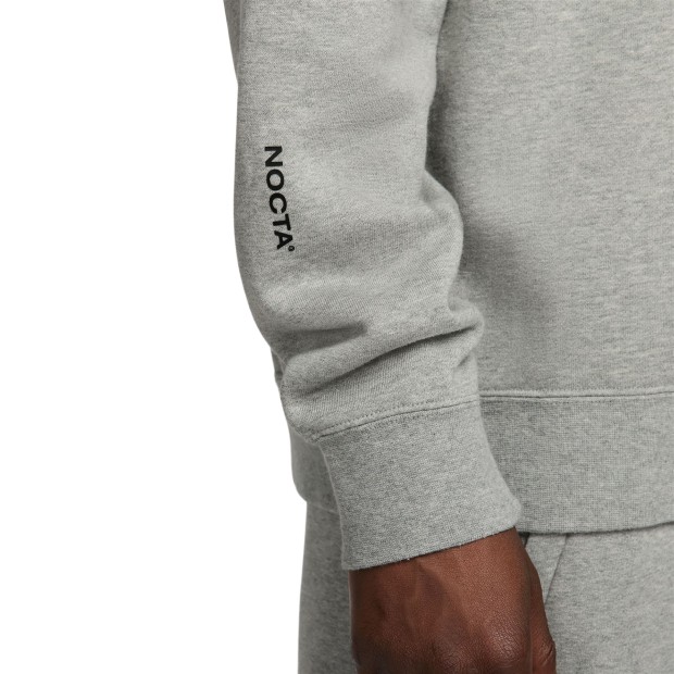Nike Sweat Nrg Nocta Crew Dk Grey Heather/black