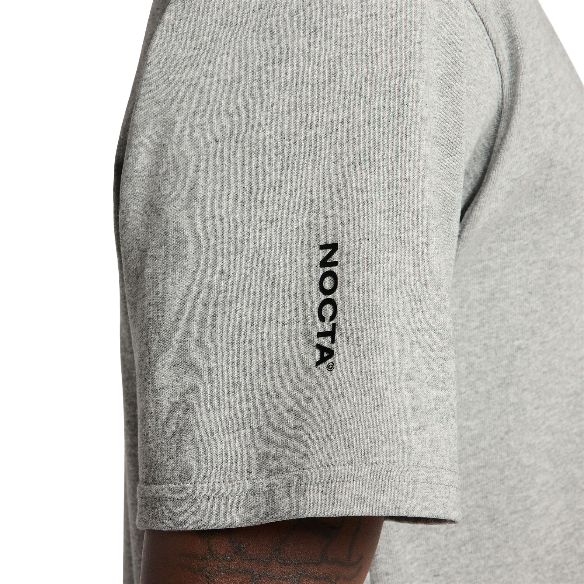 Nike T-shirt Nrg Nocta Dk Grey Heather/black