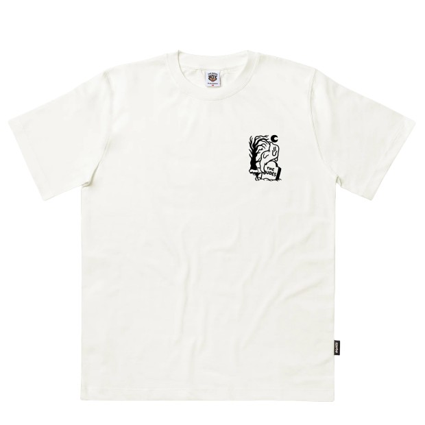 The Dudes T-shirt Ghost Cliff Classic Off White