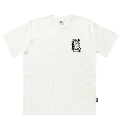 The Dudes T-shirt Ghost Cliff Classic Off White