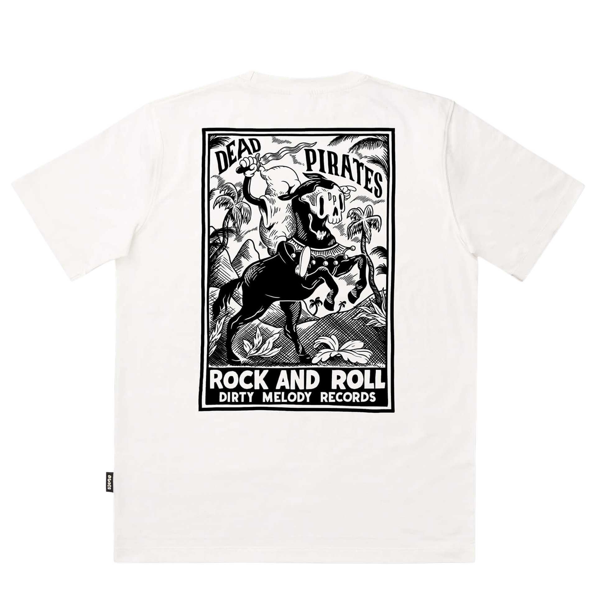 The Dudes T-shirt Dead Pirates Classic Off White