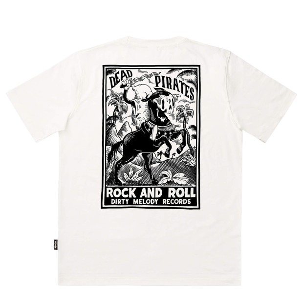 The Dudes T-shirt Dead Pirates Classic Off White