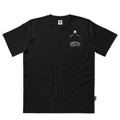 The Dudes T-shirt Drops Classic Prm Black
