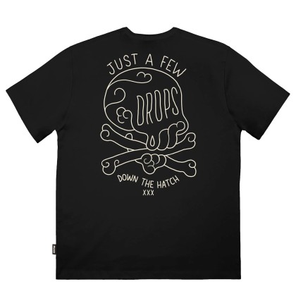 The Dudes T-shirt Drops Classic Prm Black