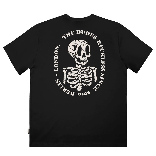 The Dudes T-shirt Reckless Classic Prm Black